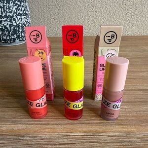 INNBeauty Lip Oil Set of 3 NEW Fruit Punch, Candy Apple, Cookie